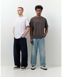 Pull&Bear - – 2er-pack basic-t-shirts - Lyst