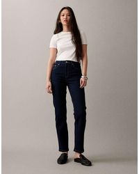 ASOS - Vaqueros Grises Cómodos De Corte Slim-Azul Marino - Lyst
