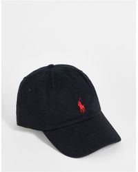 Polo Ralph Lauren - Baseball Cap With Red Player Logo - Lyst