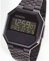 Nixon Reloj digital re run - Negro