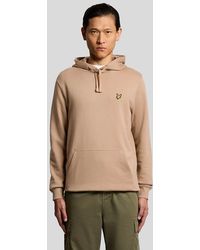 Lyle & Scott - Loopback Cotton Hoodie - Lyst