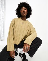 Weekday - Fiona Chunky Knit Jumper - Lyst