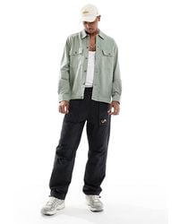 Only & Sons - Pocket Detail Linen Mix Overshirt - Lyst