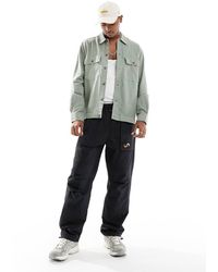 Only & Sons - Overshirt Van Linnenmix Met Zakdetail - Lyst
