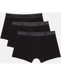 Pull&Bear - Pack Of 3 Boxers - Lyst