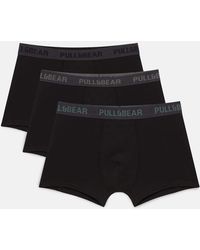 Pull&Bear - Confezione Da 3 Boxer - Lyst