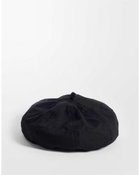 ASOS - Causal Cotton Mix Beret - Lyst