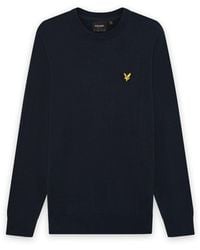 Lyle & Scott - Mid Knits Knitted Crew Neck Jumper - Lyst