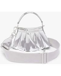 Lacoste - Lenglen Mini Leather Logo Bag - Lyst
