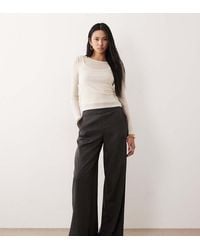 JDY Tall - Pull On Wide Leg Trousers - Lyst