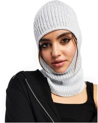Weekday - Unisex Bell Shiny Knitted Balaclava - Lyst