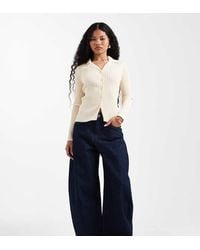 Only Petite - Taylor High Waist Barrel Jeans - Lyst
