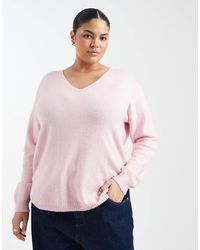 ONLY - V-neck Jumper - Lyst
