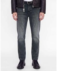 Jack & Jones - Clark Stonewashed Mid Waist Tapered Fit Jeans - Lyst