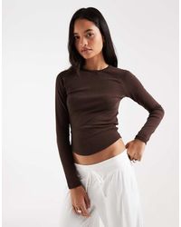Hollister - Long Sleeve Crew Neck T-shirt - Lyst