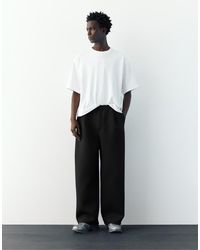 Pull&Bear - Balloon Fit Tracksuit Bottoms - Lyst