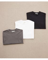 SELECTED - 3 Pack Oversized Heavyweight T-Shirts - Lyst