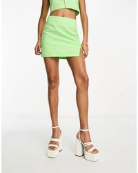 Glamorous - Poplin A-Line Mini Skirt - Lyst