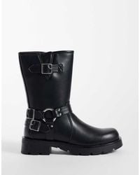 Glamorous - Biker Mid Ankle Boots - Lyst