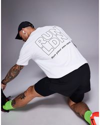 4505 - – run ldn – netzstoff-laufshirt - Lyst