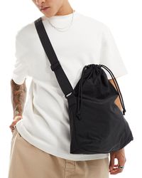 ASOS - Soft Cross Body Bag With Fold Over Top - Lyst