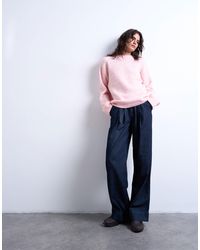 TOPSHOP - Pull ras - Lyst