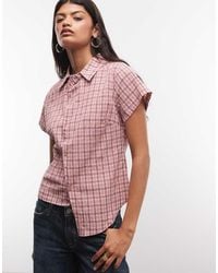 Collusion - Asymmetric Short Sleeve Shirt - Lyst