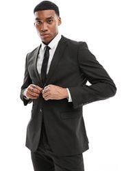 SELECTED - Wool Blend Slim Fit Suit Jacket - Lyst