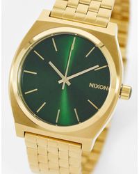 Nixon Reloj y verde time teller - Metálico