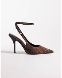 ASOS - Promise Slingback Stiletto High Heel Shoes - Lyst