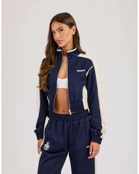 CERNUCCI - Poly Fitted Cut & Sew Track Jacket - Lyst