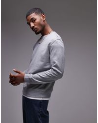ARKET - Sweat épuré en jersey à col ras - Lyst