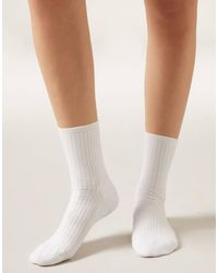 Calzedonia - Ribbed Short Socks - Lyst