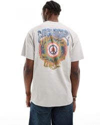 Reclaimed (vintage) - Oversized T-shirt With Skate Back Graphic - Lyst