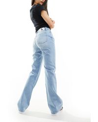 Calvin Klein - – authentic – bootcut jeans aus hellem denim - Lyst