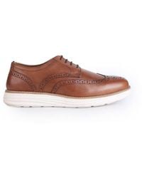 Thomas Crick - 'Harrington' Derby Brogue Casual Leather Lace Up Shoe - Lyst