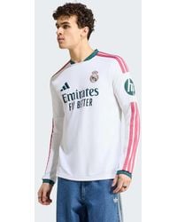 adidas Originals - Camiseta Manga Larga Primera Equipación Real Madrid 26/27 - Lyst
