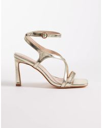 London Rebel - Elin Heeled Strappy Sandal - Lyst