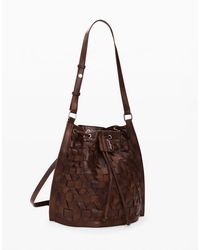 Desigual - Medium Braided Drawstring Backpack - Lyst