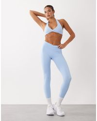 BO+TEE - Soft Active Cross Over Waistband Legging Co-Ord - Lyst