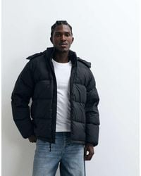 Levi's - Rockwell Hooded Puffer Jacket - Lyst