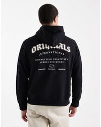 Jack & Jones - Oversize Hoodie With Originals Back Print - Lyst