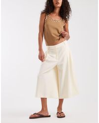 ASOS - Tailored High Waist Culotte Trousers - Lyst