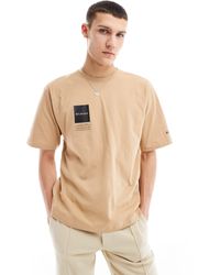 Columbia - Barton springs ii - t-shirt oversize beige - Lyst