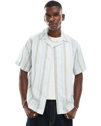 Only & Sons - Linen Mix Short Sleeve Shirt - Lyst