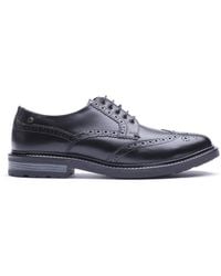 Base London - Tanner Brogue Shoe - Lyst