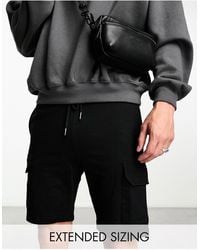 ASOS - Jersey Shorts With Cargo Pockets - Lyst