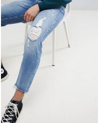 jack and jones damage jeans