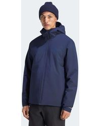 adidas Originals - Terrex Multi Essentials Climaproof Insulated Hooded Jacket - Lyst
