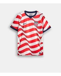 Nike Football - Nike Usa World Cup Short Sleeve Home Jersey - Lyst